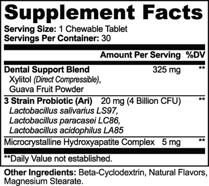 ProBite Daily – Oral Probiotic Chewables (30 Count)